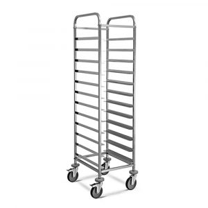 carrello portavassoi GN -EN 12 vassoi