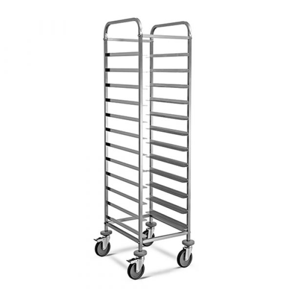 carrello portavassoi GN -EN 12 vassoi