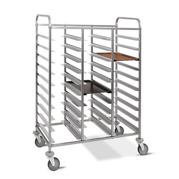 carrello portavassoi GN -EN 30 vassoi