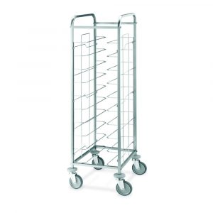 carrello portavassoi universale 10 vassoi
